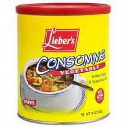 Lieber's Consomme Vegetable 14oz