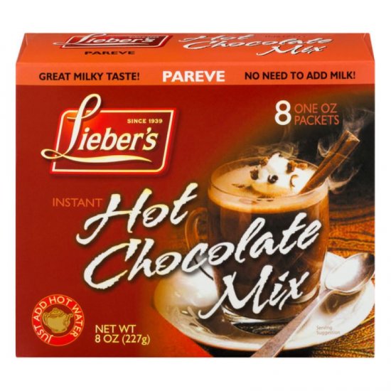 Lieber\'s Hot Chocolate Mix 8pk