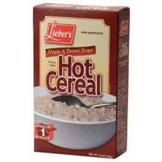 Lieber\'s Hot Cereal Maple & Brown Sugar 10oz