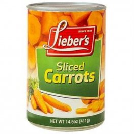 Lieber's Sliced Carrots 14.5oz