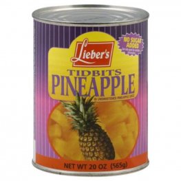 Lieber's Pineapple Tidbits 20oz