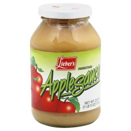 Lieber's Unsweetened Apple Sauce 23oz