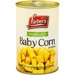 Lieber's Cut Baby Corn 15oz