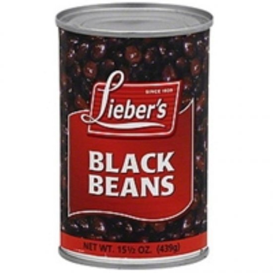 Lieber\'s Black Beans 15.5oz