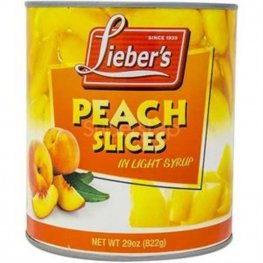 Lieber's Sliced Peaches 29oz