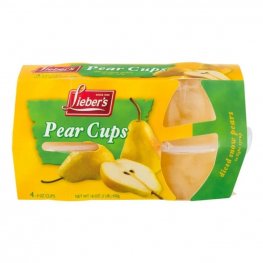 Lieber's Pear Cups 4oz