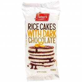 Lieber's Rice Cakes with Dark Chocolate 3.1oz