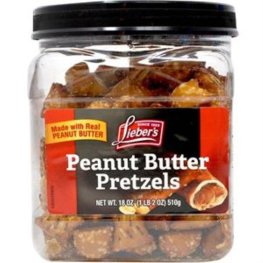 Lieber's Peanut Butter Filled Pretzels 18oz