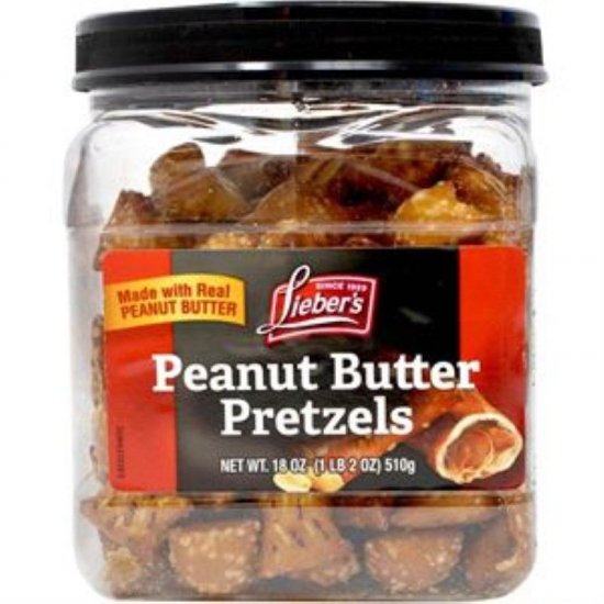 Lieber\'s Peanut Butter Filled Pretzels 18oz