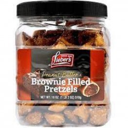 Lieber's Peanut Butter & Brownie Pretzels 18oz