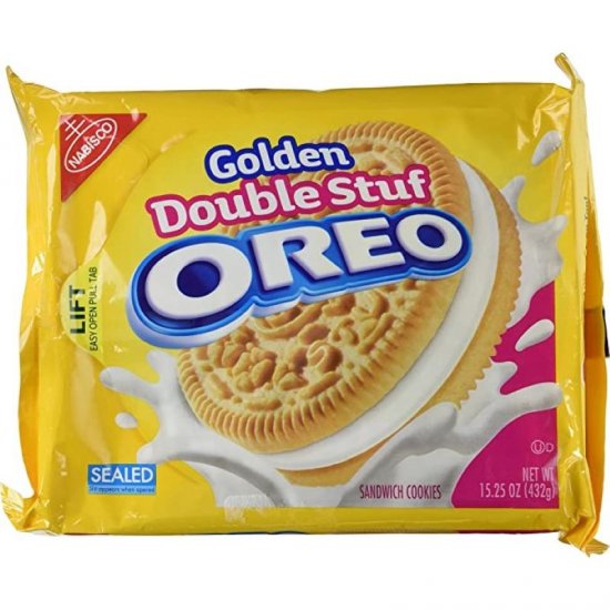 Oreo Golden Double Stuf 15.25oz