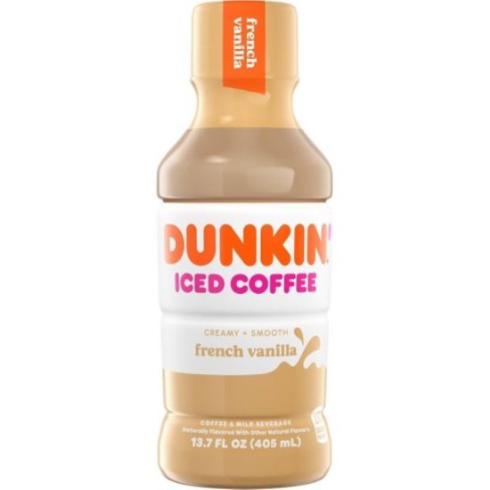 Dunkin Iced Coffee French Vanilla 13.7oz