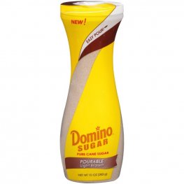 Domino Light Brown Sugar Pourable 10oz