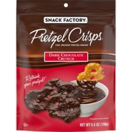 Snack Factory Dark Chocolate Pretzel Crisps 5.5oz