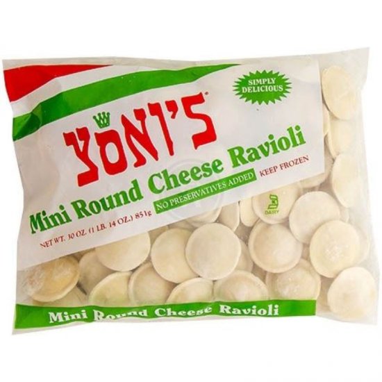 Yoni\'s Mini Round Cheese Ravioli 30oz