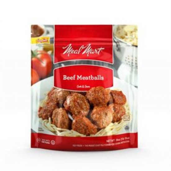 Meal Mart Beef Meatballs 26oz