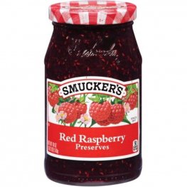 Smucker's Red Raspberry Preserves 12oz
