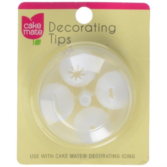 Cake Mate Decorating Tips 4Pk