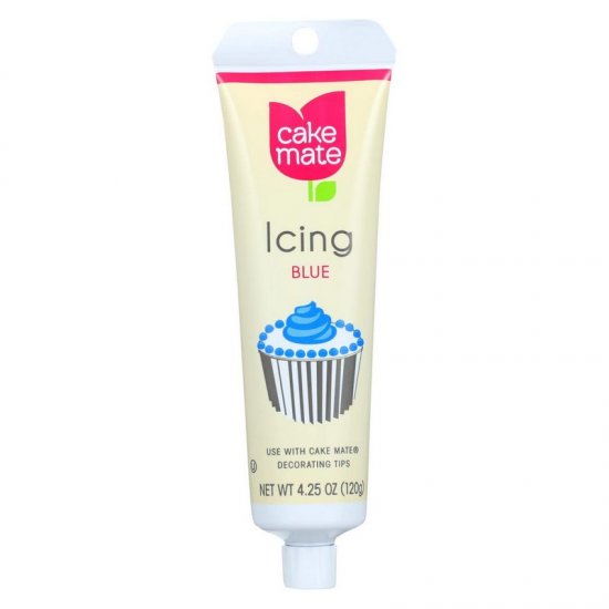 Cake Mate Blue Icing 4.25oz