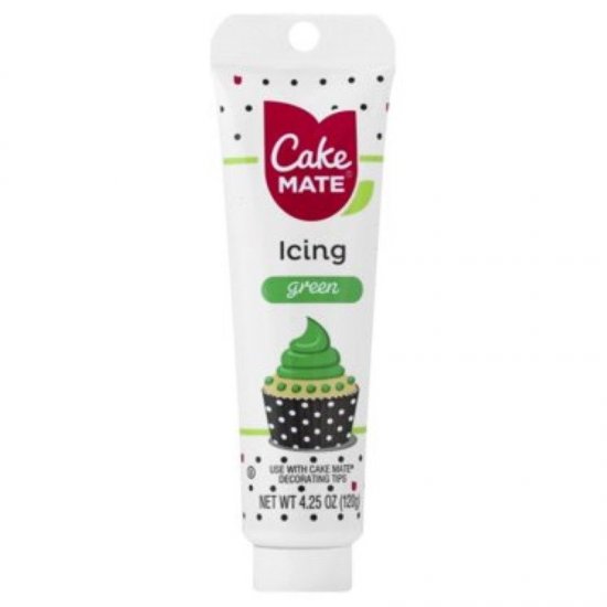 Cake Mate Green Icing 4.25oz