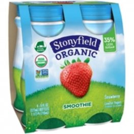 Stonyfield Organic Strawberry Smoothie 4Pk