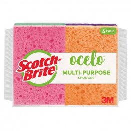 Scotch Brite Ocelo Multipurpose Sponges 4pk
