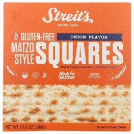 Streit's Onion Matzo Style Squares 10.5oz