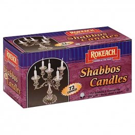 Rokeach Shabbos Candles 72Pk