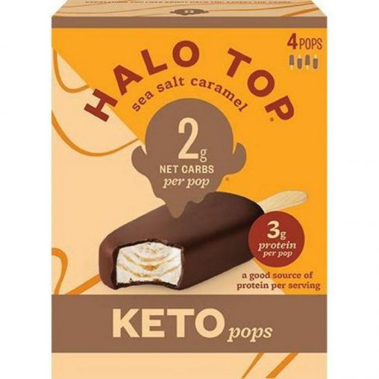 Halo Top Sea Salt Caramel Keto Bars 4Pk