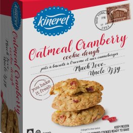 Kineret Oatmeal Cranberry Cookie Dough 24oz