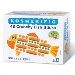 Kosherific 48 Crunchy Fish Sticks 25oz