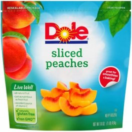 Dole Peaches Sliced 16oz
