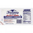 Friendship No Salt Added Farmer Cheese 7.5oz