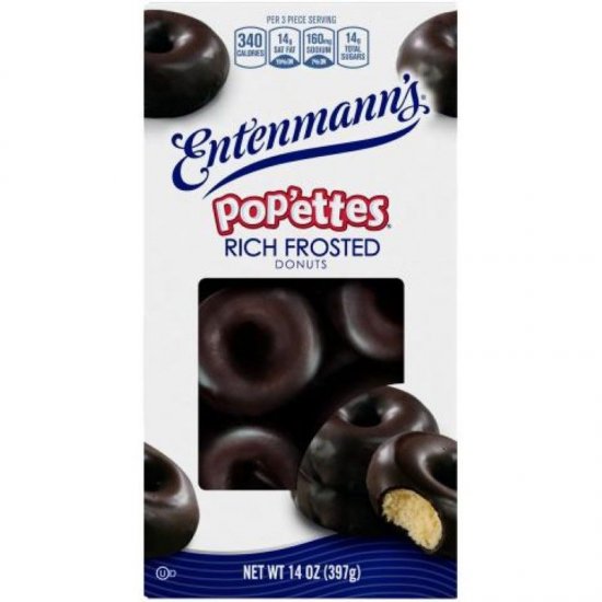 Entenmann\'s Pop\'ettes Frosted 14oz