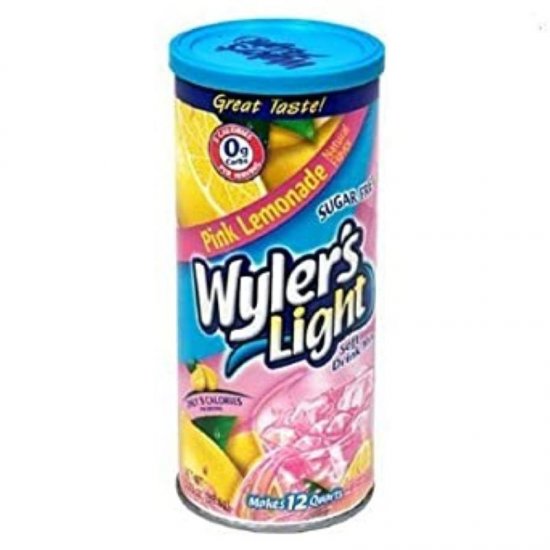 Wyler\'s Light Pink Lemonade Powder 3.13oz