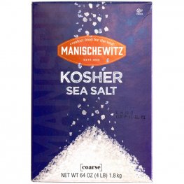 Manischewitz Kosher Sea Salt 64oz
