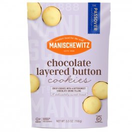 Manischewitz Chocolate Layered Button Cookies 5.5oz