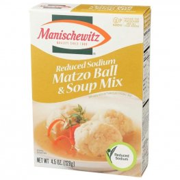 Manischewitz Reduced Sodium Matzo Ball & Soup Mix 4.5oz