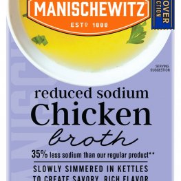 Manischewitz Chicken Broth Reduced Sodium 17oz