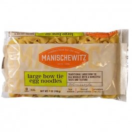 Manischewitz Large Bow Tie Egg Noodles 7oz