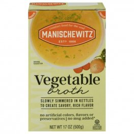 Manischewitz Vegetable Broth 17oz
