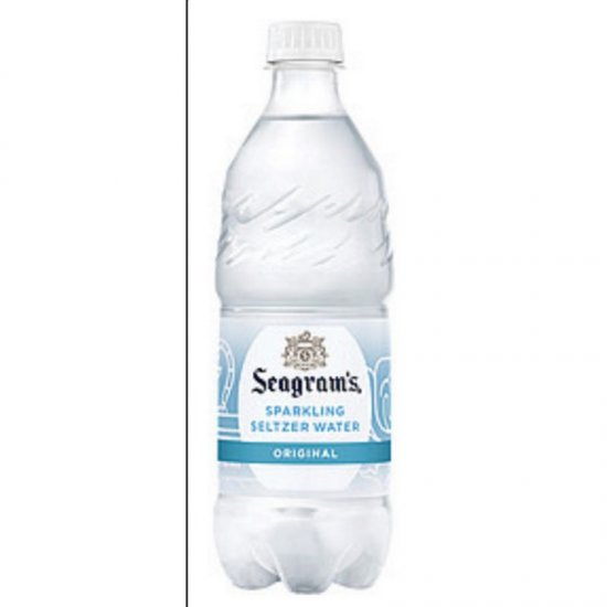 Seagrams Sparkling Seltzer Water 20oz