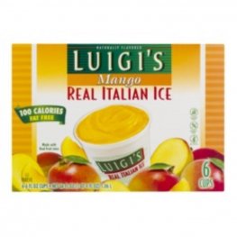 Luigi's Italian Ices Mango 6Pk