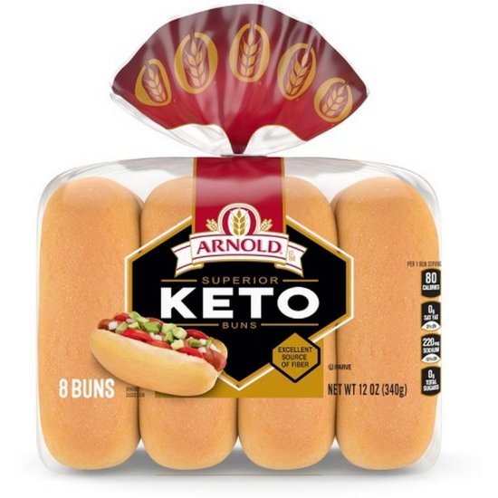 Arnold Keto Hot Dog Buns 8pk