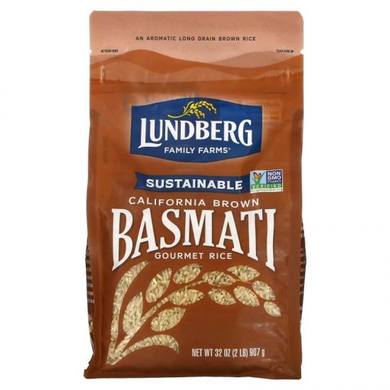 Lundberg California Brown Basmati Rice 2lb