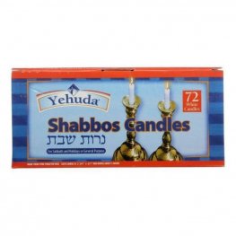 Yehuda Shabbos Candles 72Pk