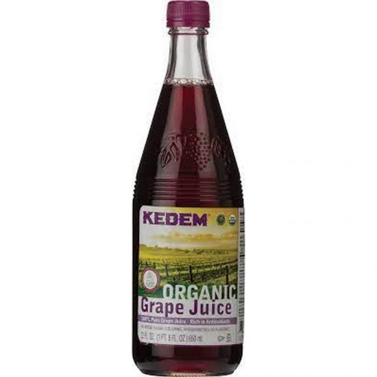 Kedem Organic Grape Juice 22oz