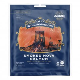 Old Williamsburg Smoked Nova Salmon 4oz