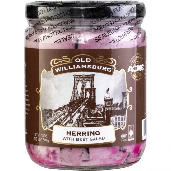 Old Williamsburg Herring Salad Salad With Sliced Beets 18oz