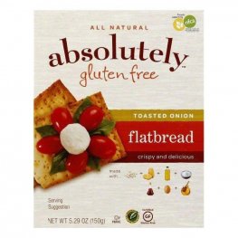 Absolutely Gluten Free Toasted Onion Flatbread 5.29oz
